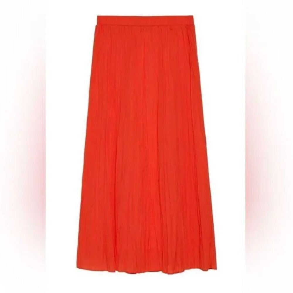 ZARA new with tags WRINKLE LOOK SKIRT - small - Picture 6 of 9